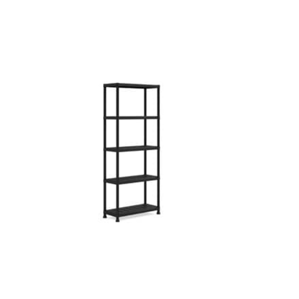 KETER PLASTIC BOOKCASE 5 SHELVES 75 x 32 x 176 cm