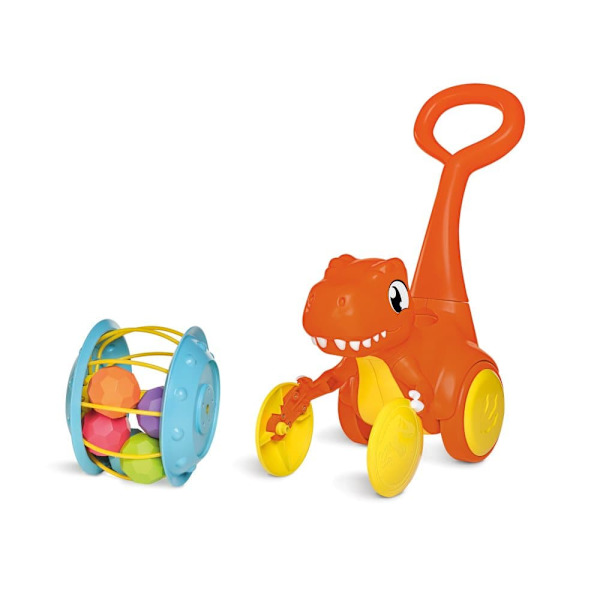 TOMY slider Pic & Push T-Rex, E73254
