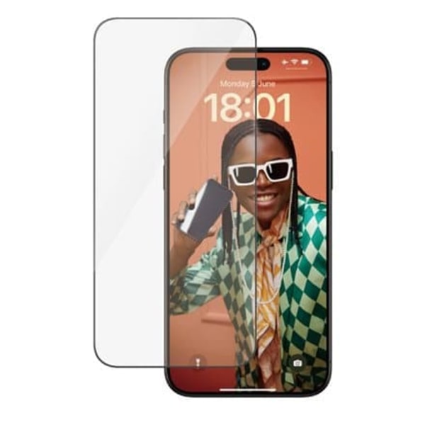 PanzerGlass | Screen protector | Apple | IPhone 15 Pro Max | Glass | Transparent | Ultra-wide fit, Scratch resistant, Drop protection, EasyAligner inc