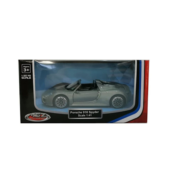 MSZ Die-cast model Porsche 918 Spyder, scale 1:41