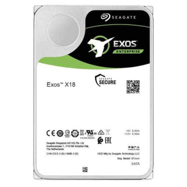 EXOS X18 14TB SAS/3.5IN 7200RPM HELIUM 512E/4KN
