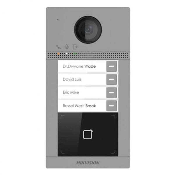 Villa Door Station HIKVISION DS-KV8413-WME1© Grå