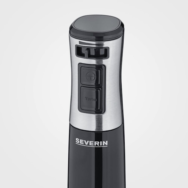 Severin SM 3771 blender Immersion blender 600 W Black, Stainless steel
