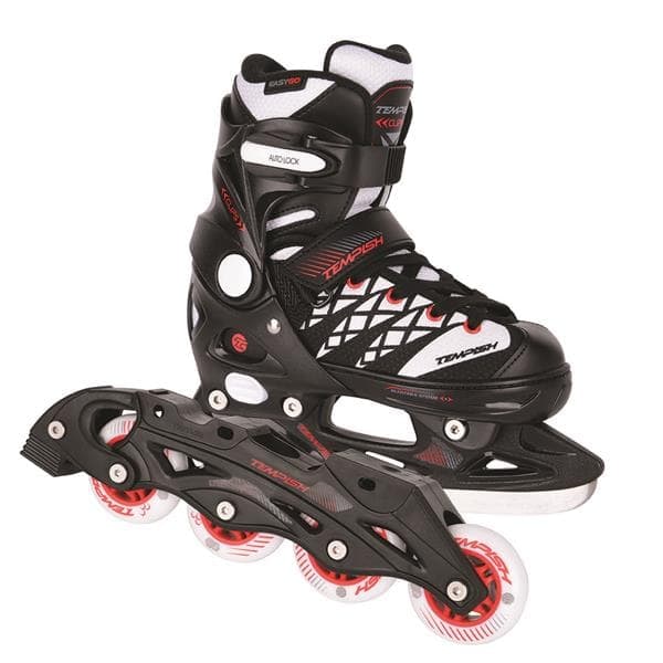 Tempish Clips Duo Adjustable Ice/Inline Skates, 29-32