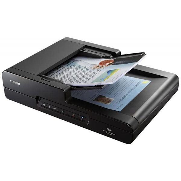 Canon imageFORMULA DR-F120 Flatbed & ADF scanner 600 x 600 DPI A4 Black Sort
