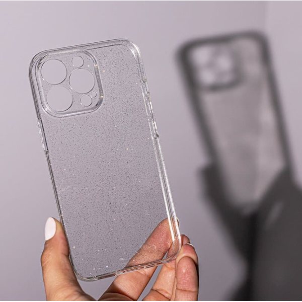 Mocco Shine Silicon Back Case for Apple iPhone 15 Pro Max