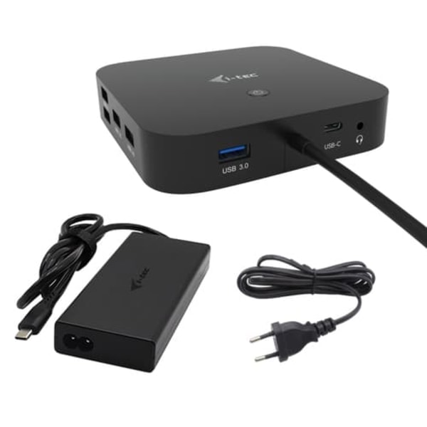 Stacja dokująca USB-C HDMI Dual DP Docking Station Power Delivery 100 W + i-tec Universal Charger 100 W