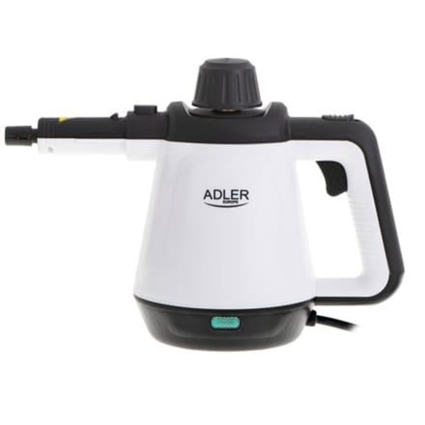 Adler | Steam cleaner | AD 7038 | Power 1200 W | Steam pressure 3.5 bar | Water tank capacity 0.45 L | White/Black Svart, Vit