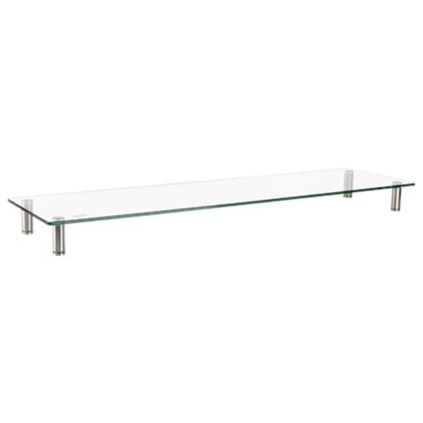 LogiLink stand - for monitor Ruostumaton teräs, Läpinäkyvä