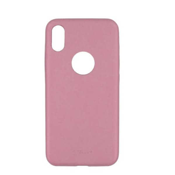 Tellur Cover Slim Synthetic Leather for iPhone X/XS pink