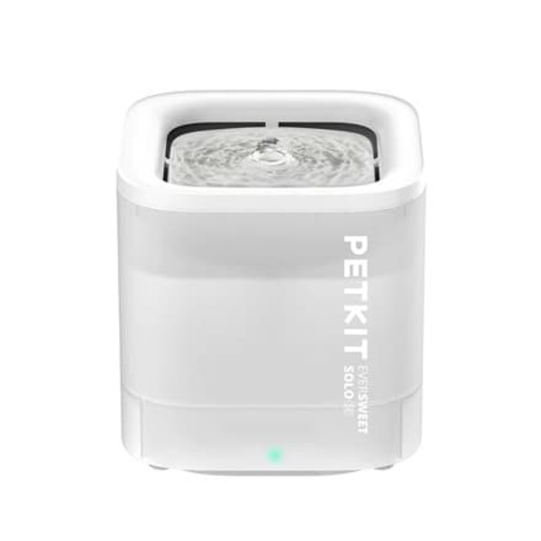 PETKIT | Smart Pet Drinking Fountain | Eversweet Solo | Capacity 1.8 L | Filtering | Material Plastic | White