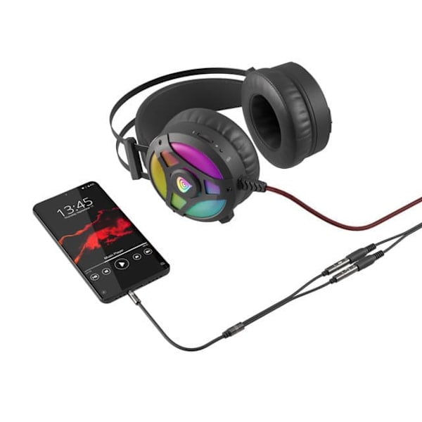 Adapteris Genesis 3.5mm Male  -  3.5mm Female x 2 Silver