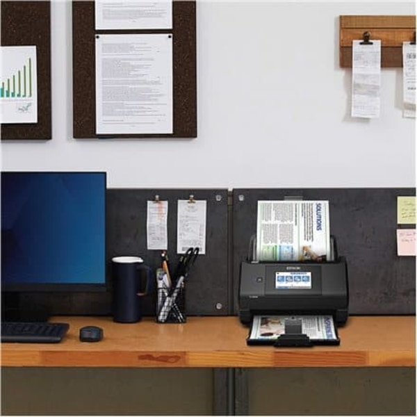 Epson WorkForce ES-580W Sheet-fed scanner 600 x 600 DPI A4 Black Svart