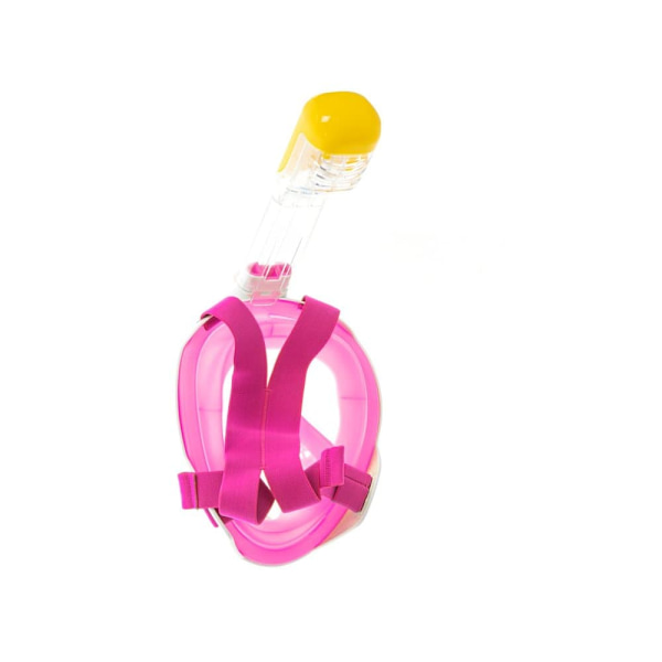 RoGer Full Dry Snorkeling Mask S / M Pink