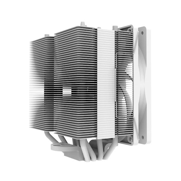 Zalman chladič CPU CNPS10X Performa White / 135mm ventilátor / 4x heatpipe / PWM / výška 155mm / pro AMD i Intel / bílý
