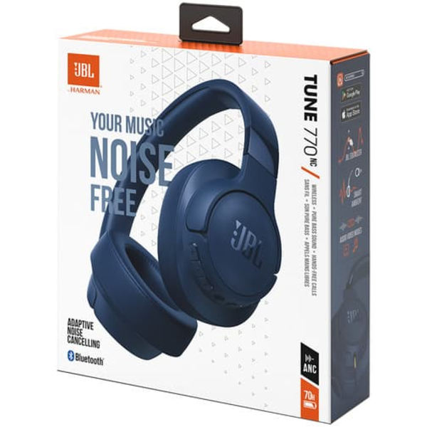 JBL Tune 770NC Bluetooth Wireless On-Ear Headphones Blue EU