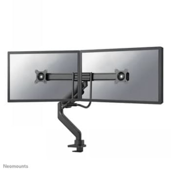 Neomounts DS75-450BL2 Monitor arm 17-32" - gas spring - Topfix - 180°-stop Svart