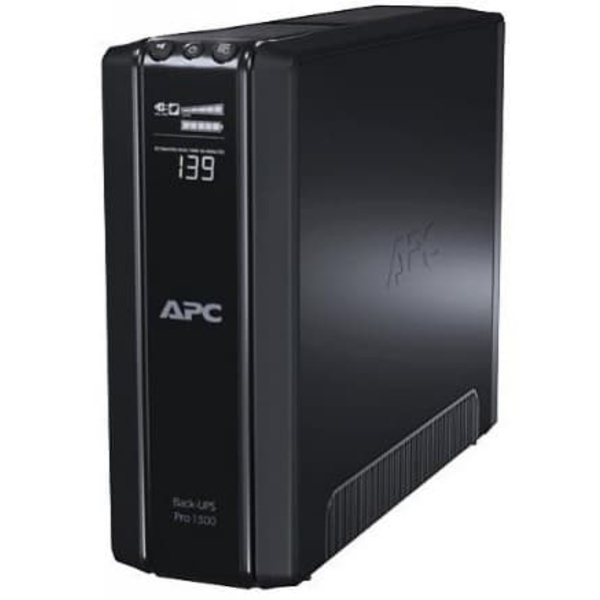 BR1500GI Back RS 1500VA 230V LCD GREEN Svart