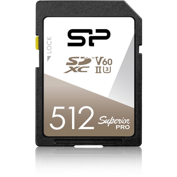 Silicon Power memory card SDXC 512GB Superior Pro UHS-II