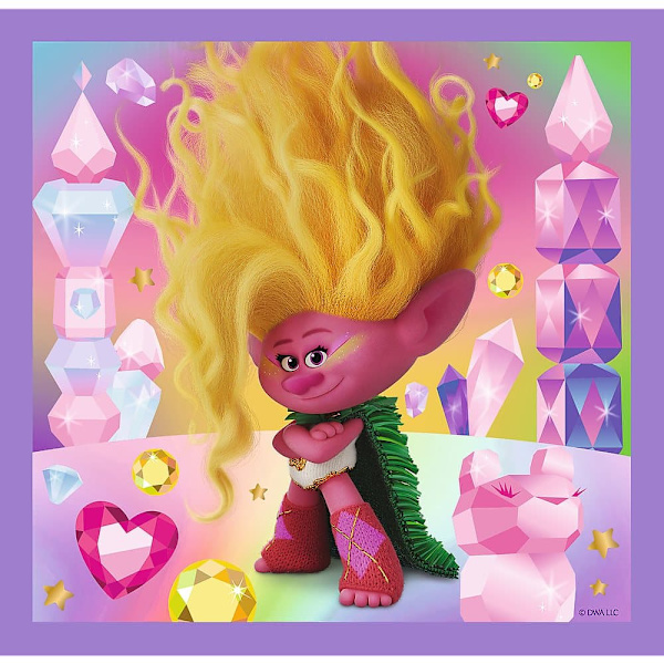 TREFL TROLLS Puzzle 3 in 1 set Trolls 3