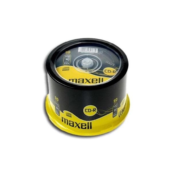Maxell MAX27051 blank CD CD-R 700 MB 52x 50 pc(s)