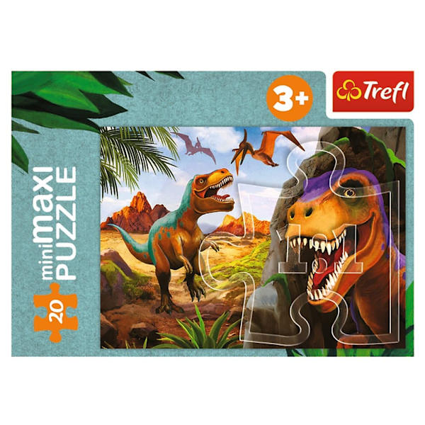 TREFL mini maxi puzzle Dinosaurs 20 pcs
