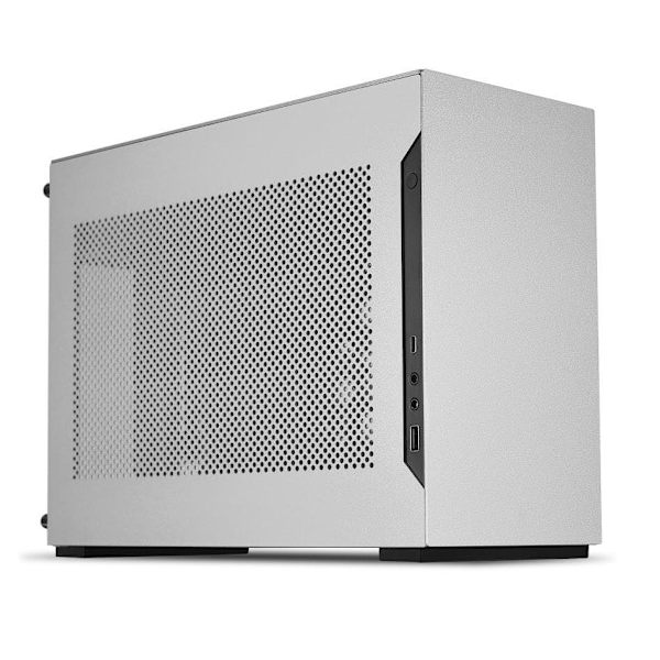 Lian Li A4-H2O A4 Mini-ITX Chassis, PCIE4.0 Riser Cable - Silver