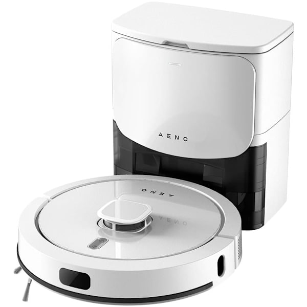 AENO Robot Vacuum Cleaner RC4S: wet & dry cleaning, smart control AENO App, HEPA filter, 2-in-1 tank