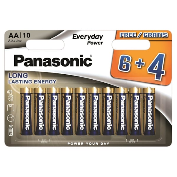 Panasonic Everyday Power battery LR6EPS/10BW (6+4)