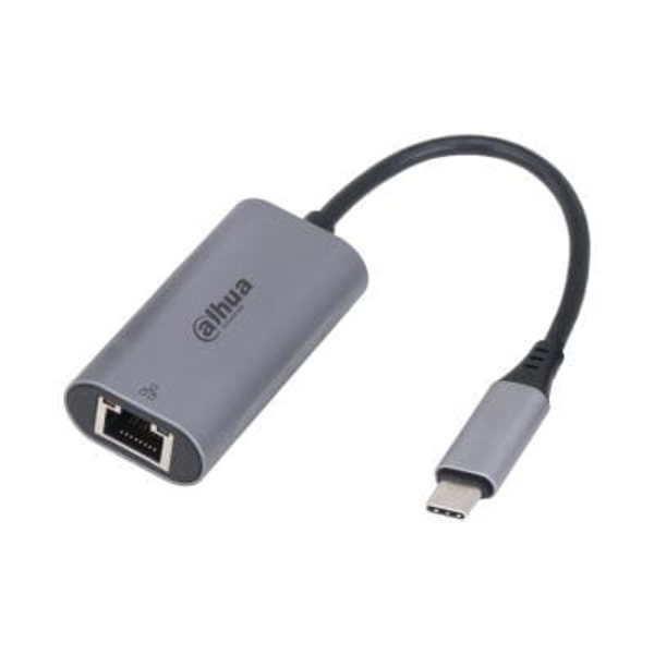 I/O ADAPTER USB-C TO RJ45/TC31 DAHUA Harmaa