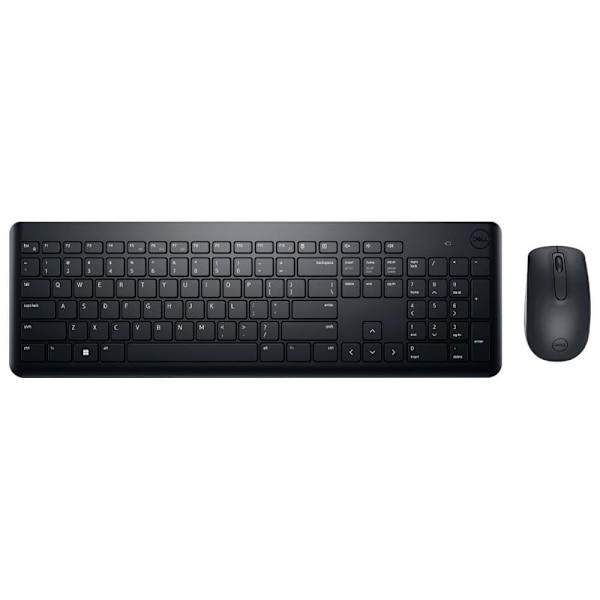 Dell Keyboard and Mouse | KM3322W | Keyboard and Mouse Set | Wireless | Batteries included | Ukrainian | Black | Wireless connection