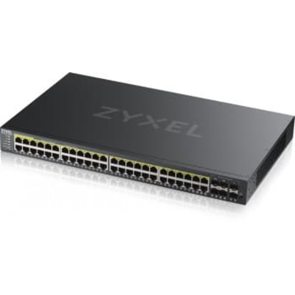 Zyxel | GS2220-48HP | L2+ | 44x Port | 1Gbit/s | 375W PoE | Managed Sort