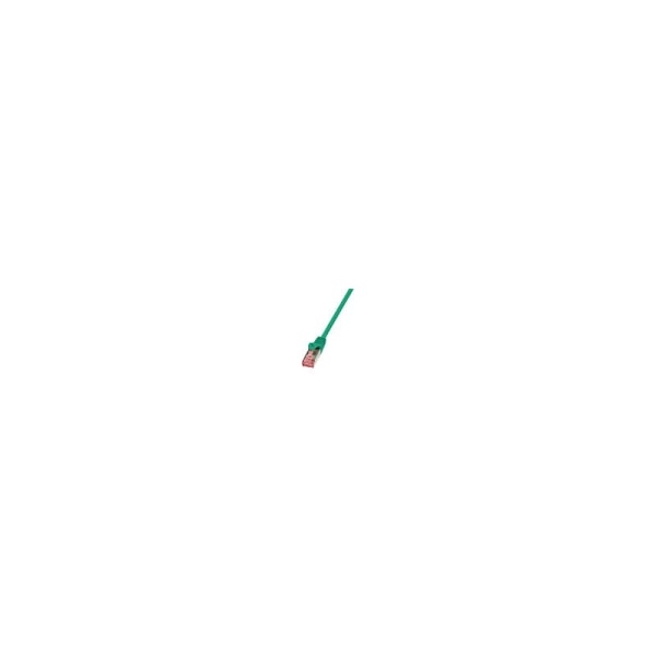 PATCH CORD S/FTP LOGILINK Cat6, LSZH, cupru, 10 m, verde, AWG27, dublu ecranat "CQ2095S" (timbru verde 0.18 lei)