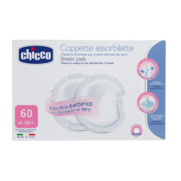 CHICCO breast pads 60pcs