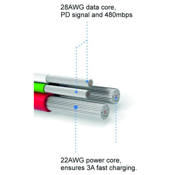 Swissten Datový Kabel Textile Usb / Micro Usb 2,0 M Černý