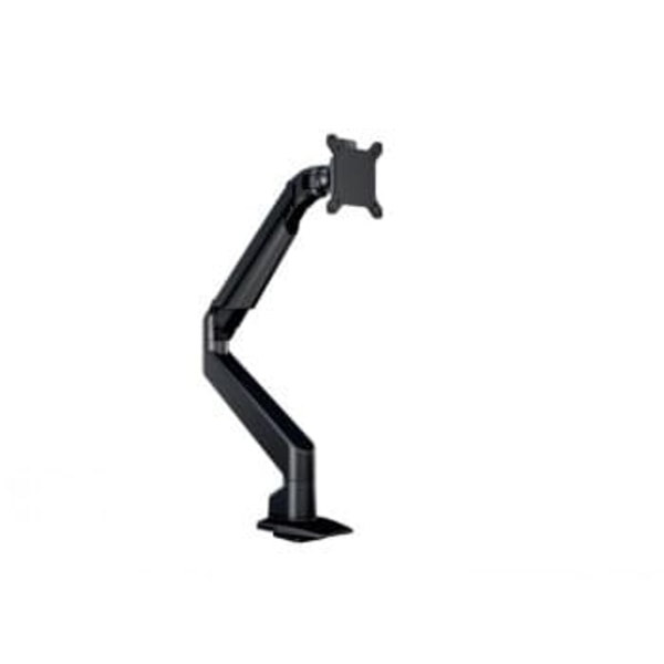 Multibrackets M VESA Gas Lift Arm Single Black | VESA 75x75-100x100 | Max 10kg | Desk clamp | Black Sort