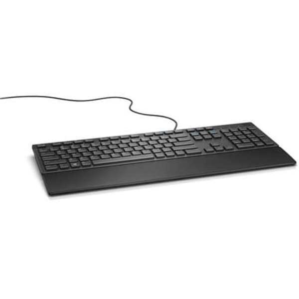Keyboard Dell KB216 Multimedia, US International (QWERTY), Black Sort