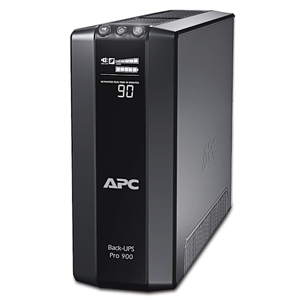 BR900G-FR BACK RS 900VA 230V LCD GREEN 540W Sort