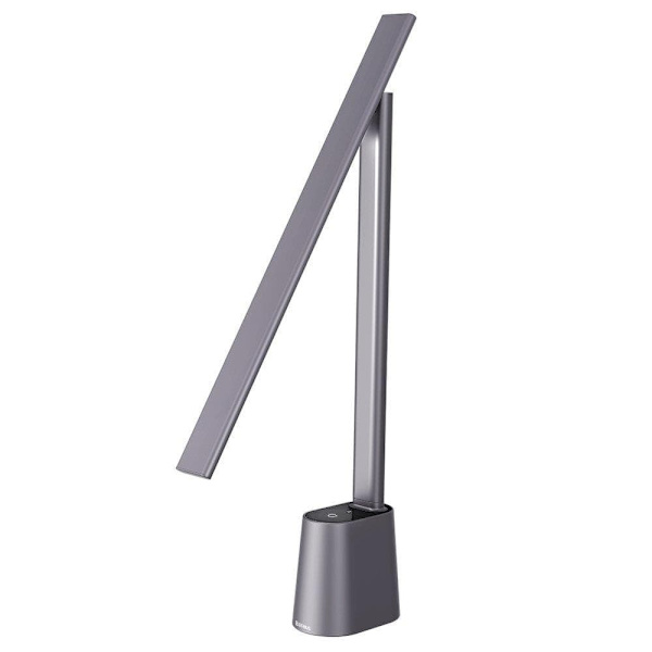 LAMPA BIROU LED Baseus Smart Eye Series,5W,3 trepte intensitate lum,mat ABS+PC+aliaj de aluminiu,rotire 180 grade,alimentare:cablu USB-C inclus,gri "D
