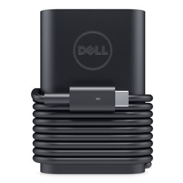 Dell | Euro USB-C AC Adapter with 1m power cord (Kit) | USB-C | External Svart