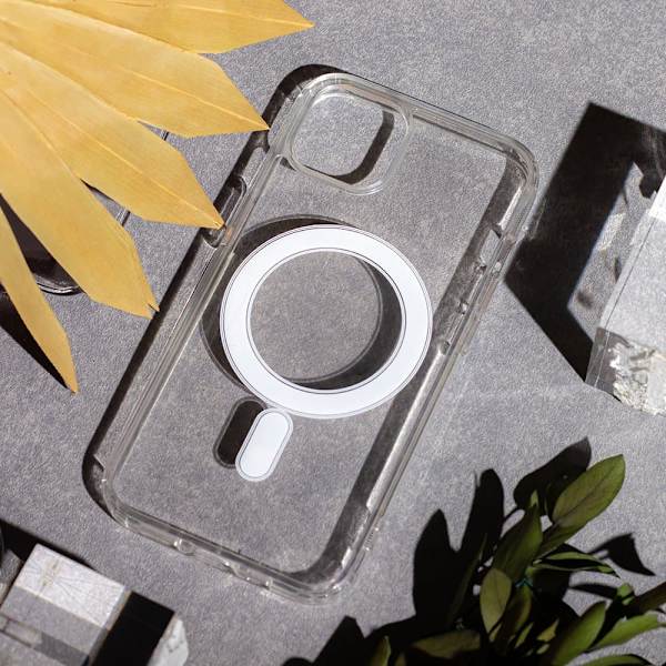 Mocco Anti Shock 1.5 mm MagSafe Silicone Case for Apple iPhone 14
