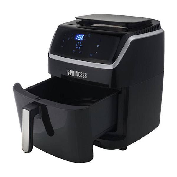Princess Steam Aerofryer | 182080 | Power 1700 W | Capacity 6.5 L | Black