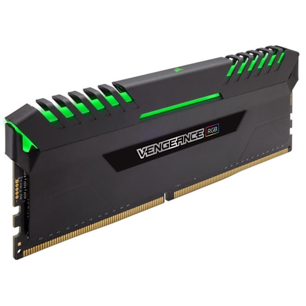 Corsair 16GB (2 x 8 GB) DDR4 2666MHz CL16 Vengeance RGB PRO Black