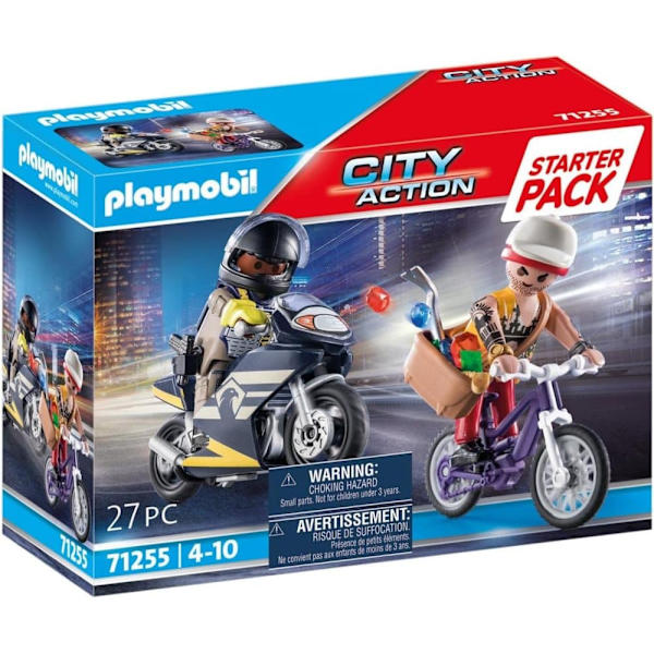 Zestaw z figurkami City Action 71255 Starter Pack Jednostka specjalna ze złodziejem biżuterii