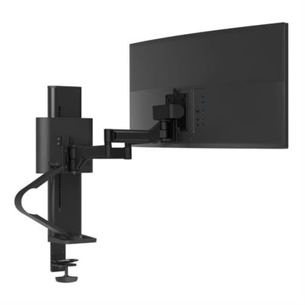 TRACE SINGLE MONITOR PANEL/CLAMP MATTE BLACK