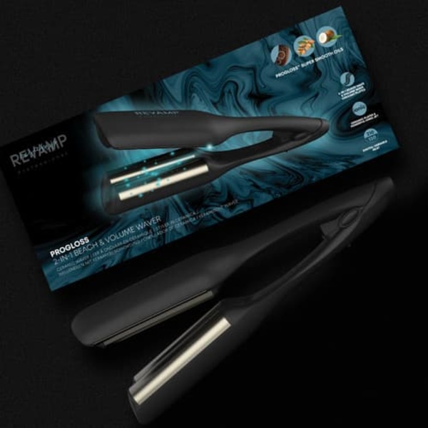 Revamp WV-3000-EU Progloss 2-IN-1 Beach & Volume Waver