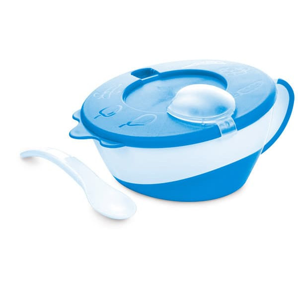 CANPOL BABIES Bowl with spoon 31/406 blue