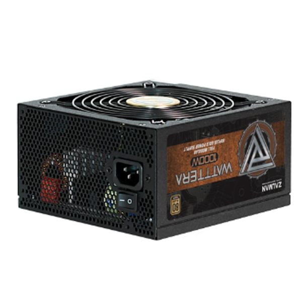 Zalman zdroj  ZM1000-EBTII Watttera / 1000W / ATX / akt. PFC / 135mm ventilátor / 100-240V / 80+ Gold