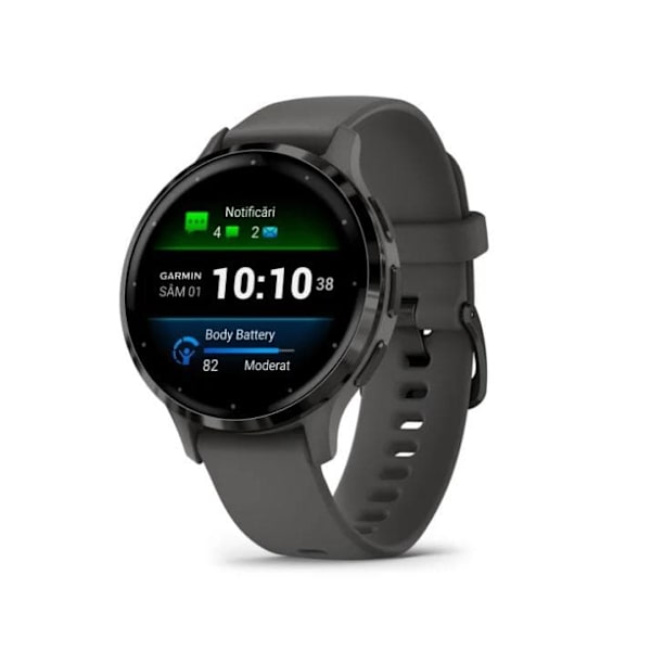 Garmin Venu 3S 3.05 cm (1.2") AMOLED 41 mm Digital 390 x 390 pixels Touchscreen Grey Wi-Fi GPS (satellite)