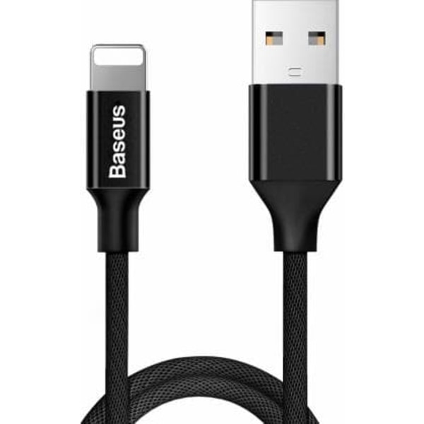 Baseus Yiven Textile Charge 2A Lightning Data and Charging Cable 1.2m